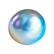 © Fernhaven - Iridescent Orb A Shimmering Sphere of Light and Color Beautiful Opalescent Ball Reflecting All Colors