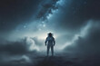 © Alamin - Astronaut in a Dusty Cosmic Storm