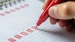 © Royal - employee writing down key lessons from mistakes to prevent future errors and optimize team performance