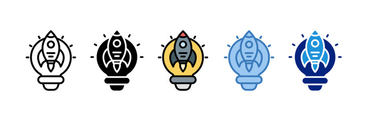 Innovation Icon Element For Design