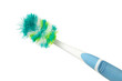 © Remigiusz Góra - old used toothbrush on a white background