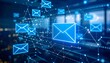 © Berlian - Abstract email network
