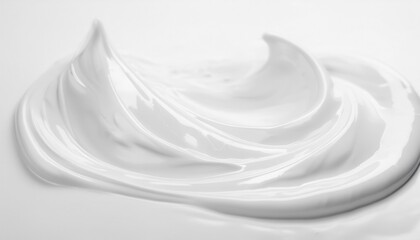 Wall Mural - smooth white cream swirl texture, ideal for web design, print media, branding