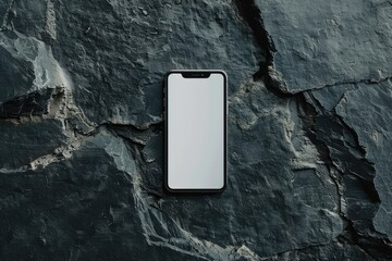 Detailed Color Picture of Modern Frameless Smartphone