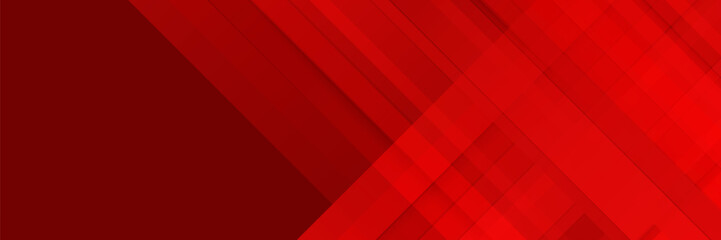 Wall Mural - red banner background with modern dynamic stripes and lines. suit for business banner