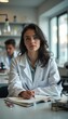 © natakot - Confident female scientist in a lab setting