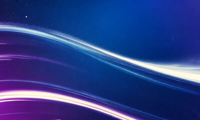 Wall Mural - abstract waves of vibrant colors flowing seamlessly across a digital background, creating a sense of