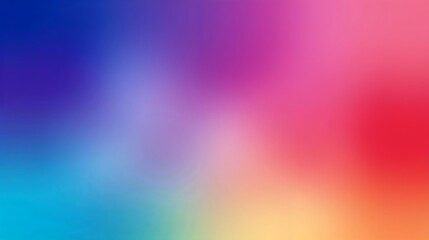 Canvas Print - abstract colorful digital art rainbow hues gradient blurred background texture image