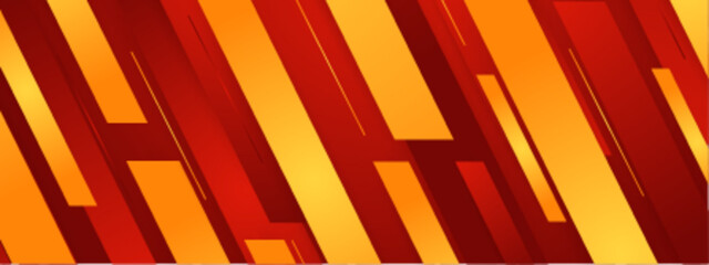 Wall Mural - diagonal red and yellow stripes abstract design suitable for backgrounds, banners, textile prints, p