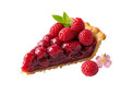 © windi - piece berry pie raspberries isolated on transparent background