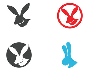 rabbit vector icon illustration design