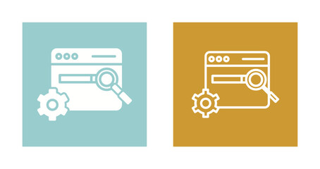 Wall Mural - Search Engine Icon Design