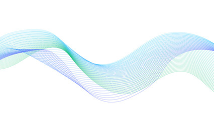 Wall Mural - serene and fluid background. abstract art, cool tones.