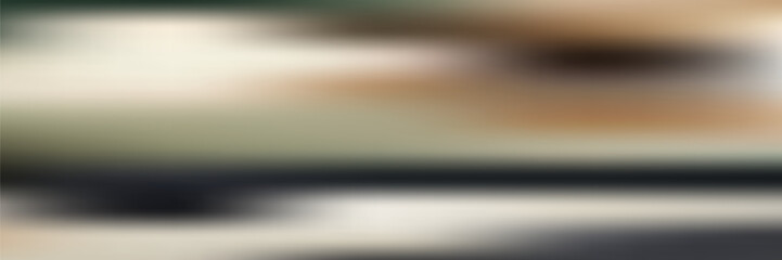 Wall Mural - abstract composition of layered waves in earthy tones