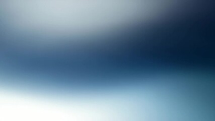 Blue Blurry Gradient Background With Smooth Color Transitions From Light To Dark, Video