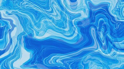 Wall Mural - Abstract Blue Swirls: An artistic display of fluid blue patterns and shades, evocative of a watercolor painting, creating a sense of depth, motion, and tranquility.