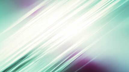 Wall Mural - abstract light streaks on teal background with diagonal white band
