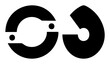 © Rysak - Vector Interlocking circular forms create a dynamic abstract connection.