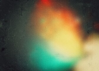 Poster - oerlay light effect for photo. grainy colored film burn light photo overlay, using screen mode, abst