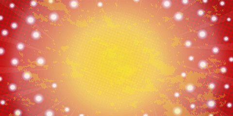 Wall Mural - Comic background with red color