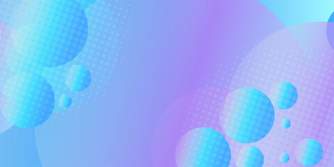 Wall Mural - Abstract background with vibrant, iridescent orbs and a soft, gradient effect