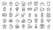 © Lukman - Drink & Beverage Icon Set – 32 Outline Icons | Bar Cafe Line Art Vector