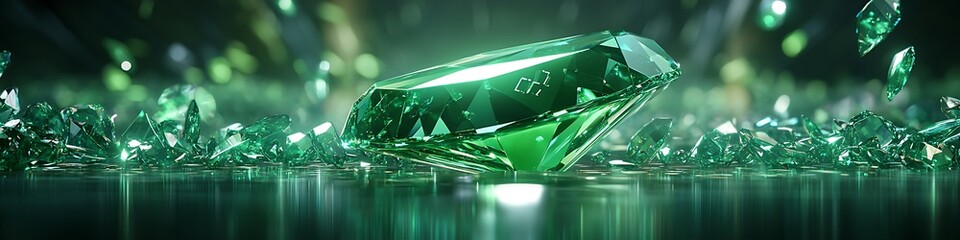 next-generation programming interfaces in lush emerald green backdrops