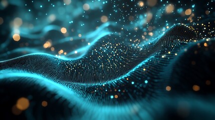 Shimmering Layers of Quantum Data Structures in Teal and Black