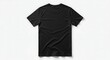 © Mahdi - Blank Black T-Shirt Mockup Back View, High-Resolution Image for Design Presentation
