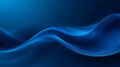 © muawiya - Abstract blue wave flowing gracefully across a gradient background with subtle light variations