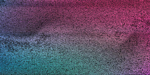 Sticker - color gradient background, abstract orange grain gradation texture, vector pink noise texture blur a
