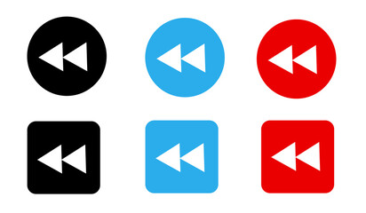 Wall Mural - media player icons