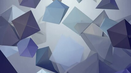 Wall Mural - abstract geometric shapes in various colors create a visually striking pattern suitable for backgrou