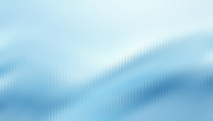 Wall Mural - blue ribbed glass texture. ribbed fluted smeared soft blurred grainy dust background. line stripes p