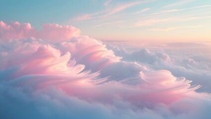 Wall Mural - a stunning sky illuminated by the sun, displaying vivid gold and pink hues. clouds in the twilight s