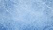 © Sasha - Abstract blue ice. Background texture of cracked ice. Top view of frozen surface of hockey ice