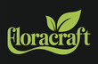 © amirdesign31 - FloraCraft logo, showcasing a vibrant green brand identity.