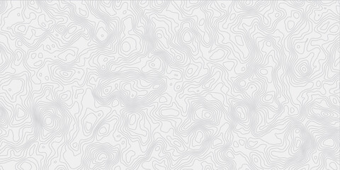 contour wavey out line style topo map seamless concept topographic decorative georaphic line surface white light topographic design. 