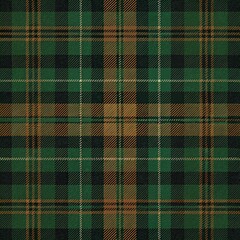 green plaid pattern