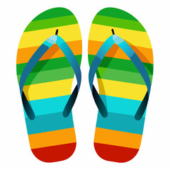 flip flops vector illustration