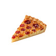 © Zahar Berduta - Slice of pepperoni pizza on a white background