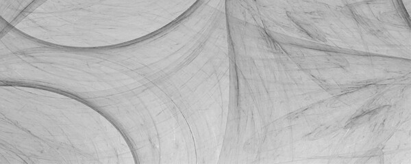Wall Mural - light gray panorama of clean horizontal lines luxury. monochrome background of lines minimalistic sp
