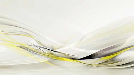 Wall Mural - elegant optic motion with bending energy strands creates dynamic visual experience in soft hues of y