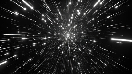 Wall Mural - mesmerizing display of interconnecting optic strands flowing in parallel, creating dynamic sense of 