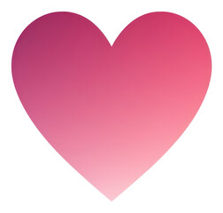 Canvas Print - png heart abstract magenta circle.