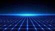 © Tauseef - Virtual grid flicker in minimal light pulses over dark background