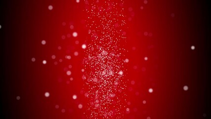 Wall Mural - soft beautiful abstract 4k backgrounds.moving gloss particles on azure background loop. winter theme