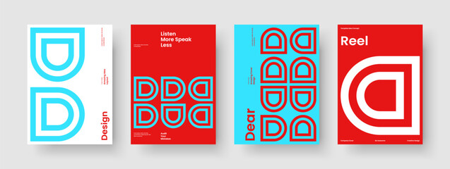 Wall Mural - abstract report design. modern flyer layout. isolated book cover template. poster. business presenta