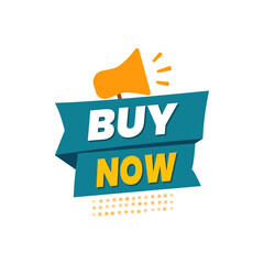 Buy Now Promotional Banner on Geometric Abstract Design with Clean White Base. Yellow and Zinc Editable Banner.  E-Commerce