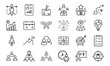 © Bellal Icon Studio - Business strategy and marketing concepts illustrated by a set of icon outlines